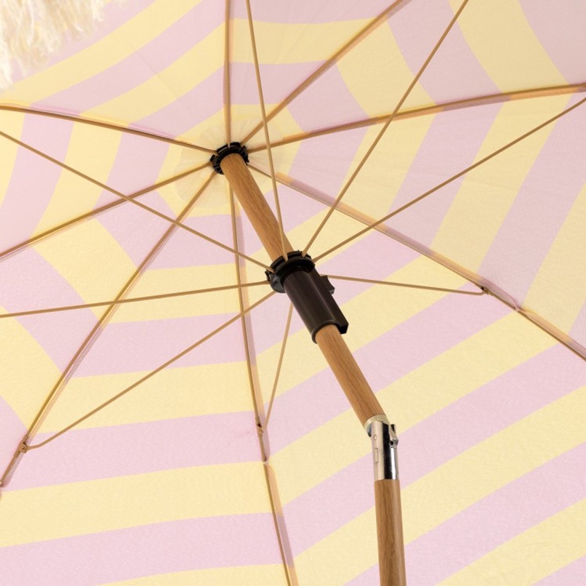 Roze met gele parasol waterdicht, uv bestendig 160 x 180 cm
