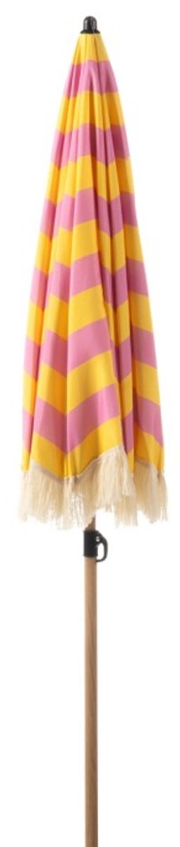 Roze met gele parasol waterdicht, uv bestendig 160 x 180 cm